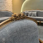 مبلمان تک کوئین سه گل آلمانی