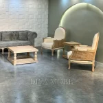 مبل 8 نفره دلسا با طراحی شیک و ابعاد مناسب
