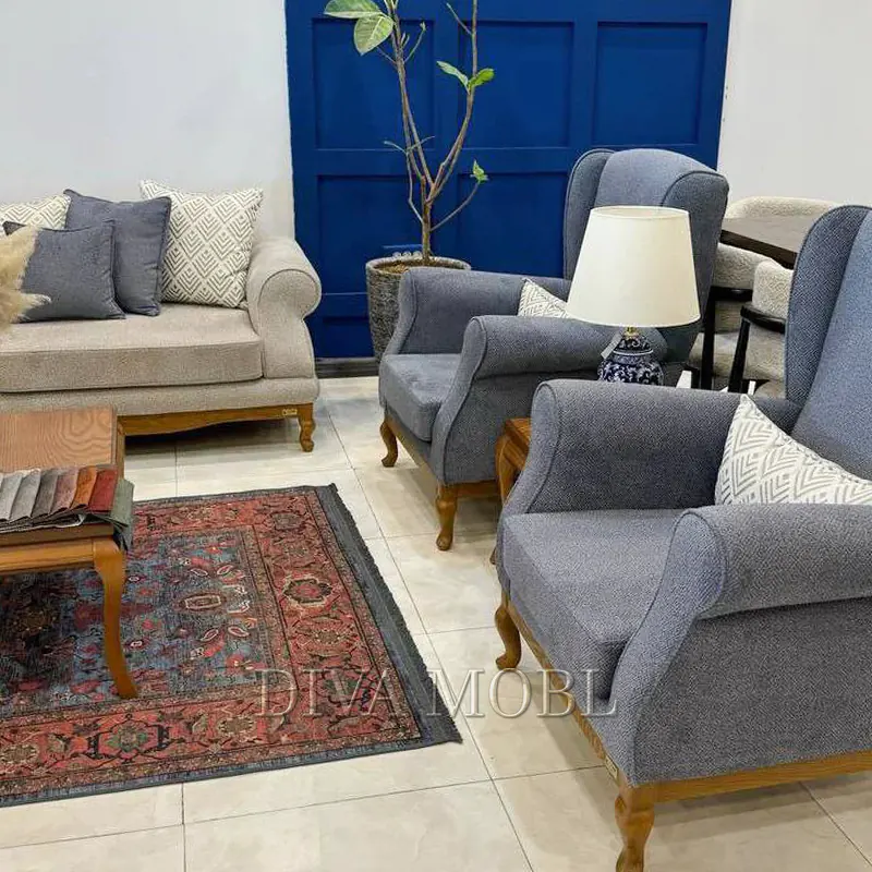 مبل کلاسیک 8 نفره مدل آوریل DM-19